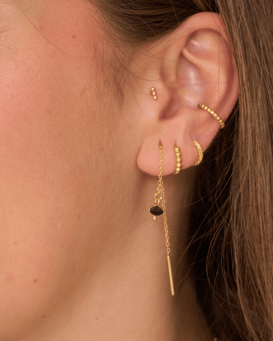 heylove PENDIENTES PENDIENTES BALLS HOOPS 12/13/14 MM