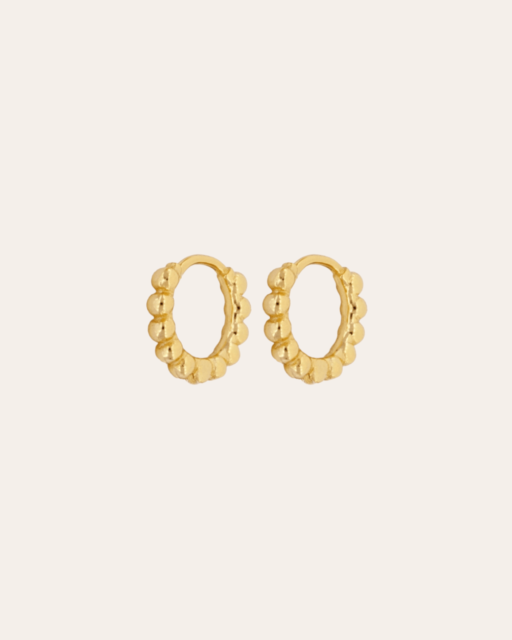PENDIENTESheylovePENDIENTES MINI BALLS HOOPS 12 13 Y 14 MM | HEYLOVE