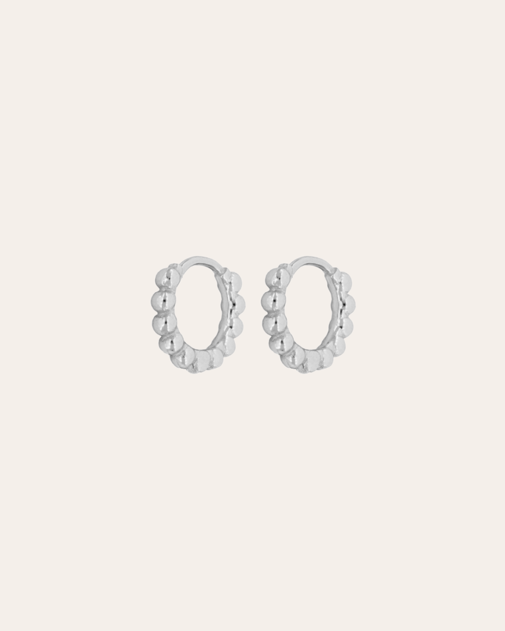 PENDIENTESheylovePENDIENTES MINI BALLS HOOPS 12 13 Y 14 MM | HEYLOVE