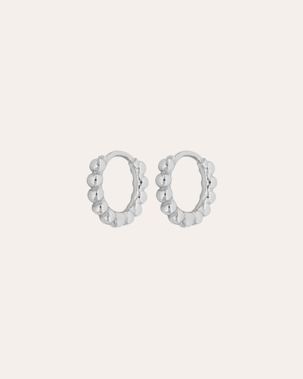 PENDIENTESheylovePENDIENTES MINI BALLS HOOPS 12 13 Y 14 MM | HEYLOVE