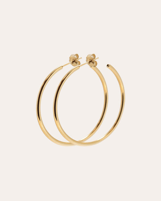 heylove PENDIENTES PENDIENTES BASIC HOOPS 30 MM