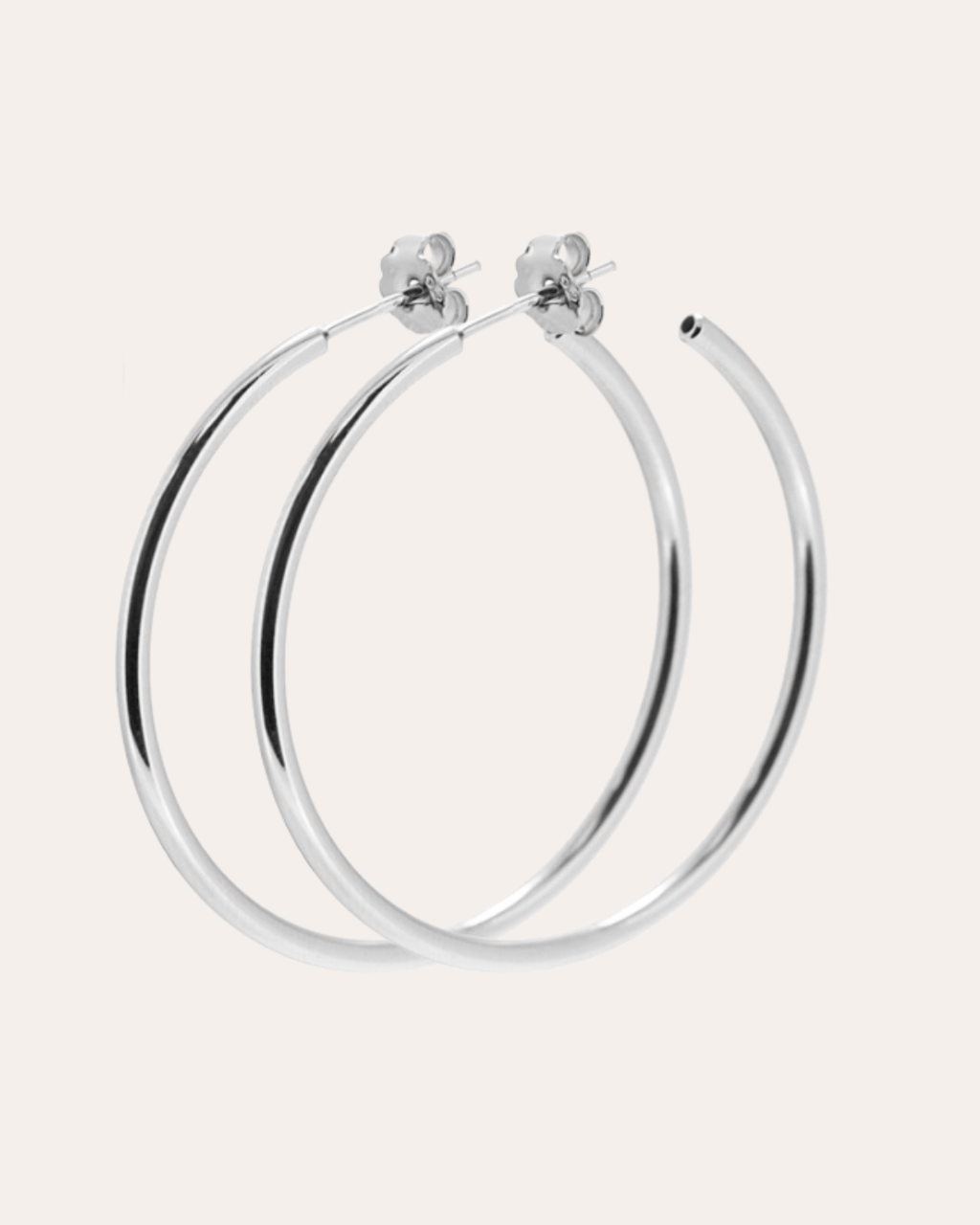 heylove PENDIENTES PENDIENTES BASIC HOOPS 40 MM