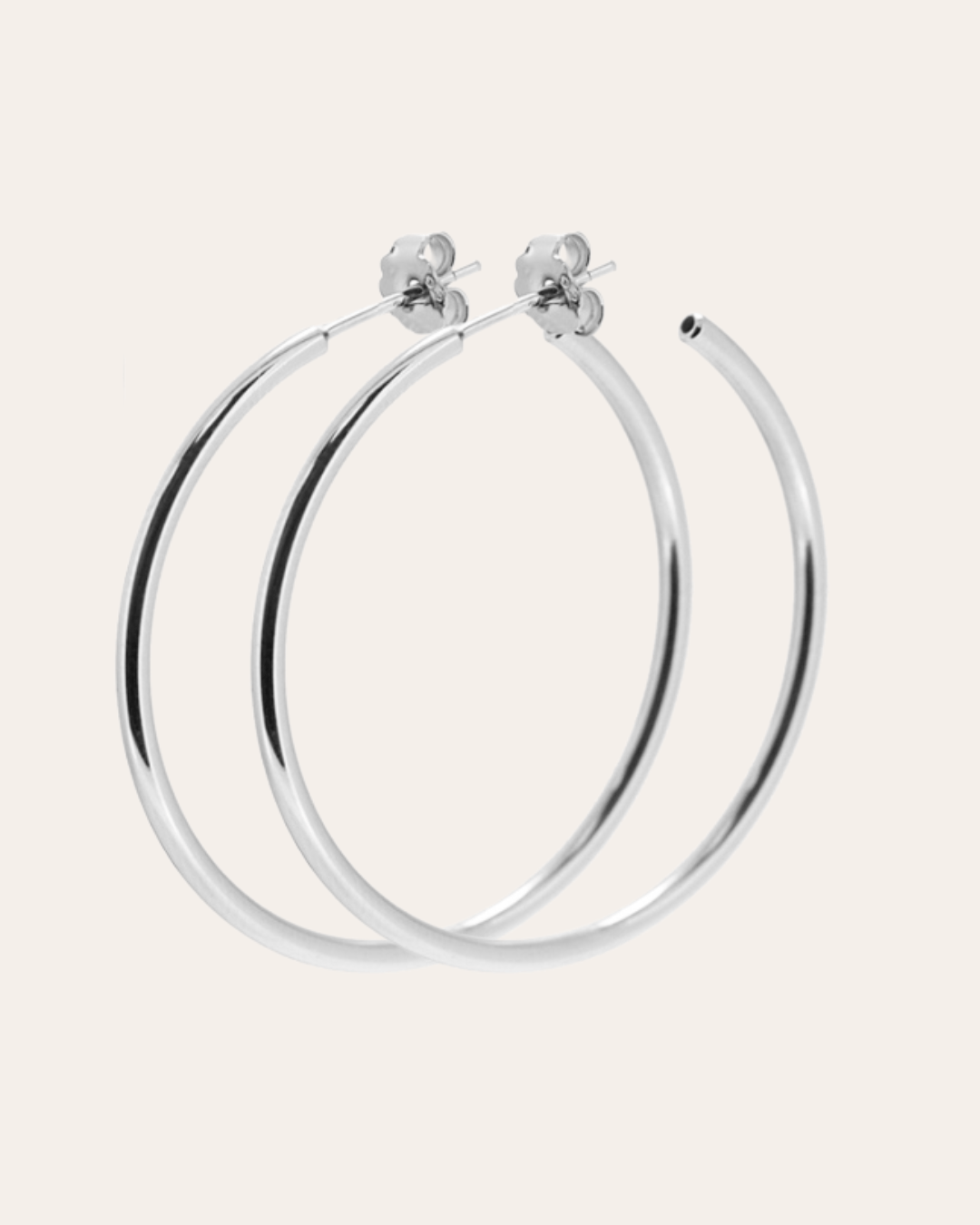 heylove PENDIENTES PENDIENTES BASIC HOOPS 40 MM