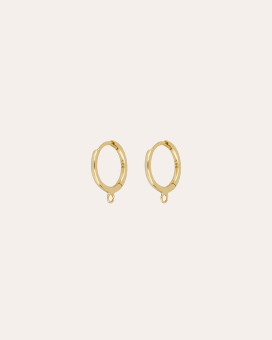heylove PENDIENTES PENDIENTES BASIC HOOPS CLICK 11 MM