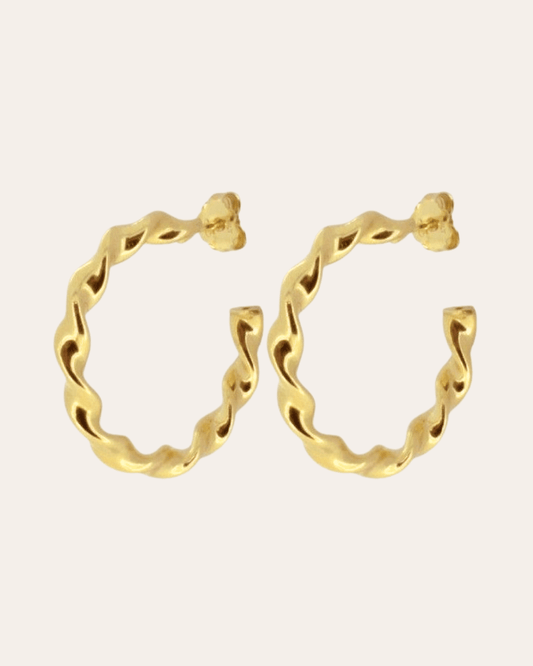 heylove PENDIENTES PENDIENTES BIG CURLY HOOPS