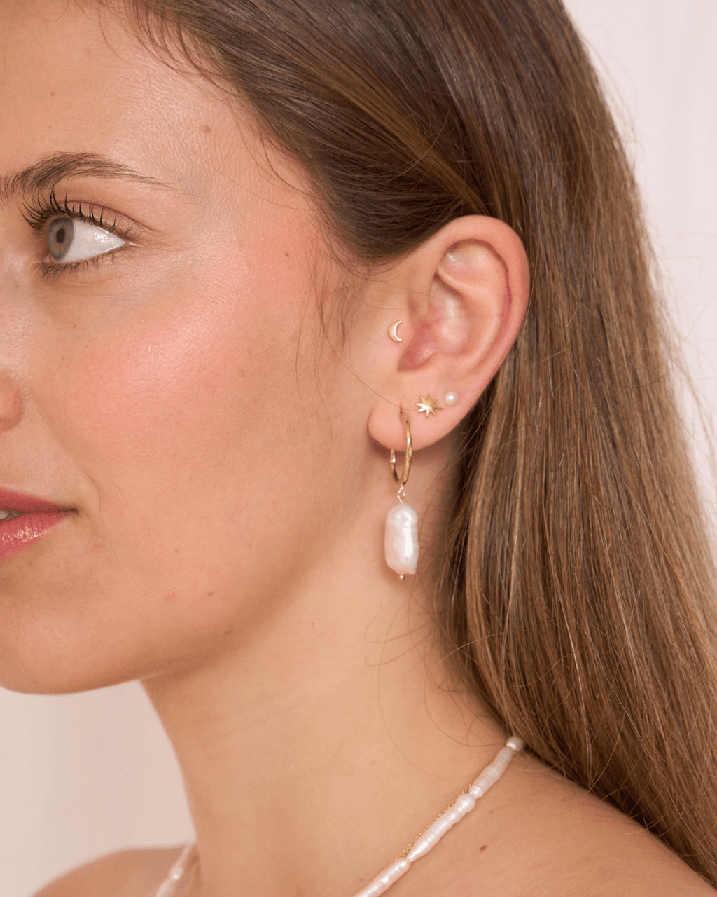 heylove PENDIENTES PENDIENTES BIG PERLA