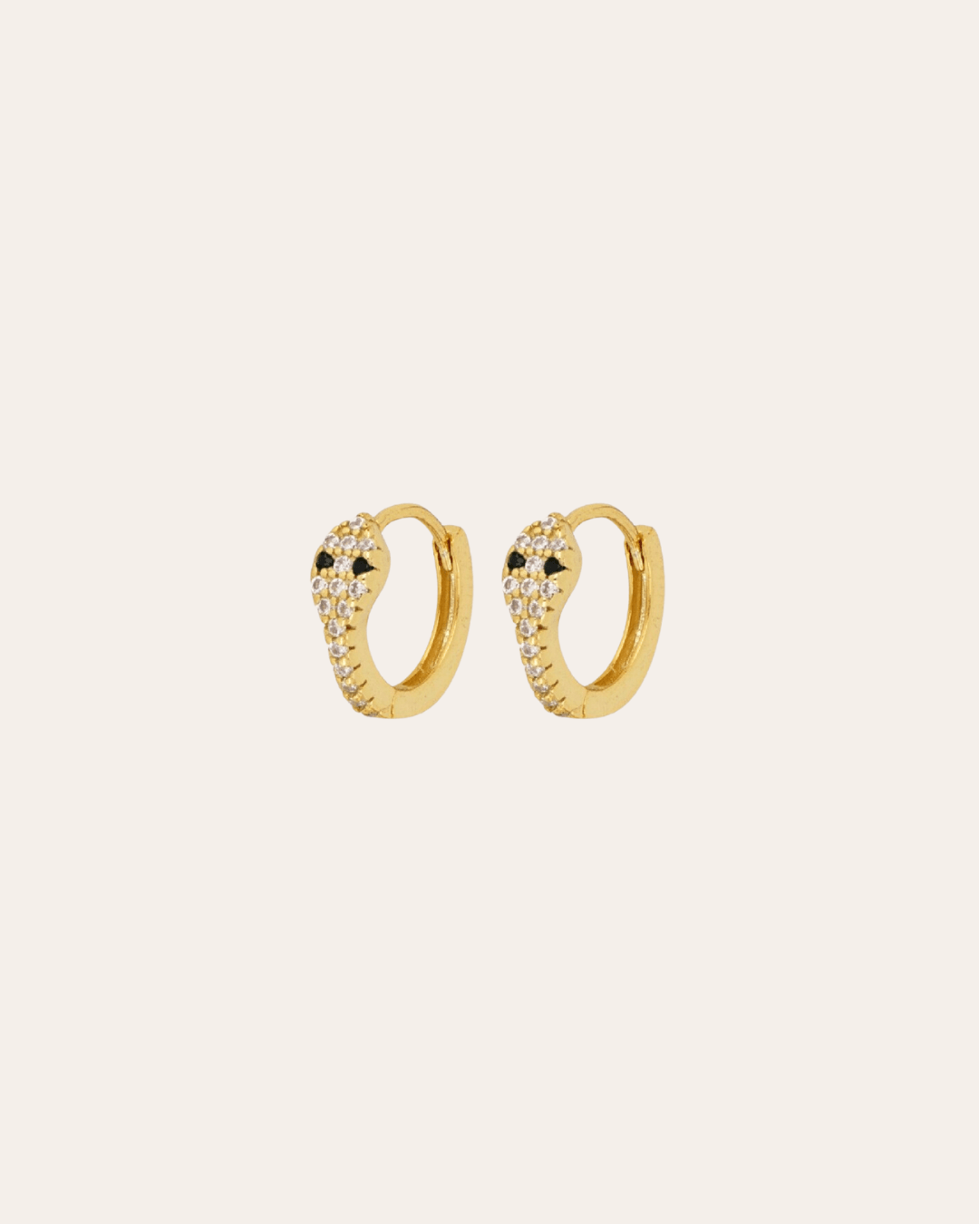 heylove PENDIENTES PENDIENTES BIG SNAKE HOOPS