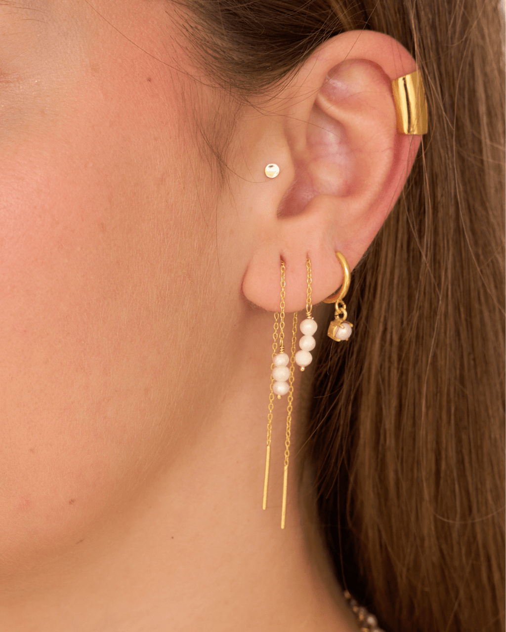 heylove PENDIENTES PENDIENTES BOTÓN EXTRA MINI