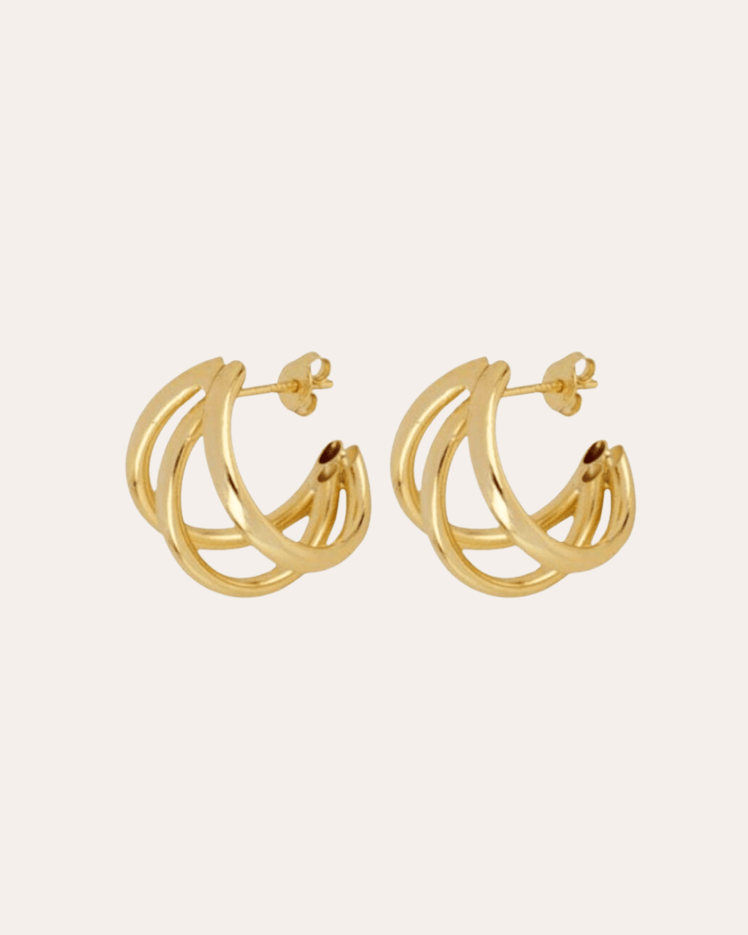 heylove PENDIENTES PENDIENTES CAGE HOOPS