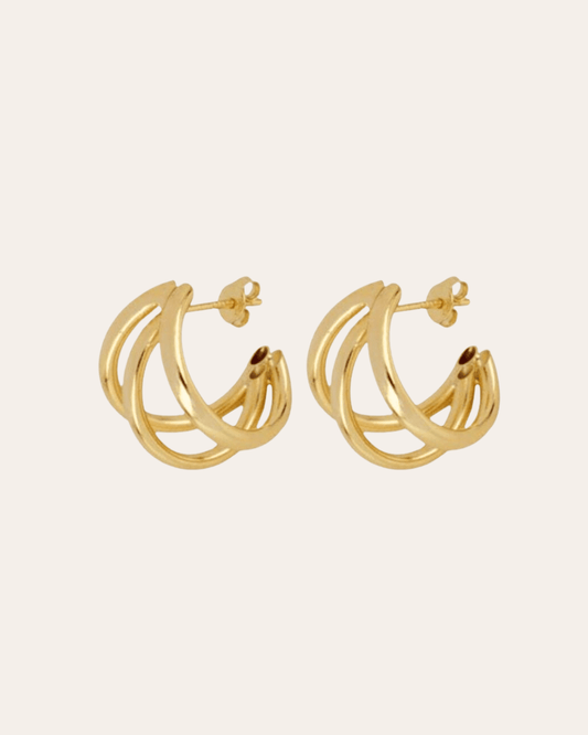 heylove PENDIENTES PENDIENTES CAGE HOOPS