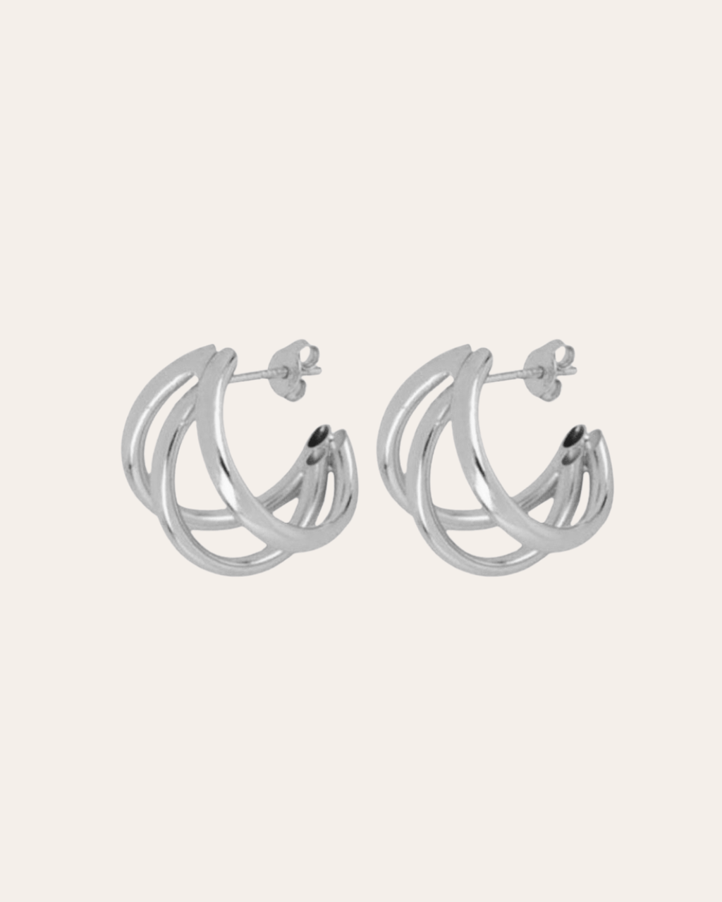 heylove PENDIENTES PENDIENTES CAGE HOOPS