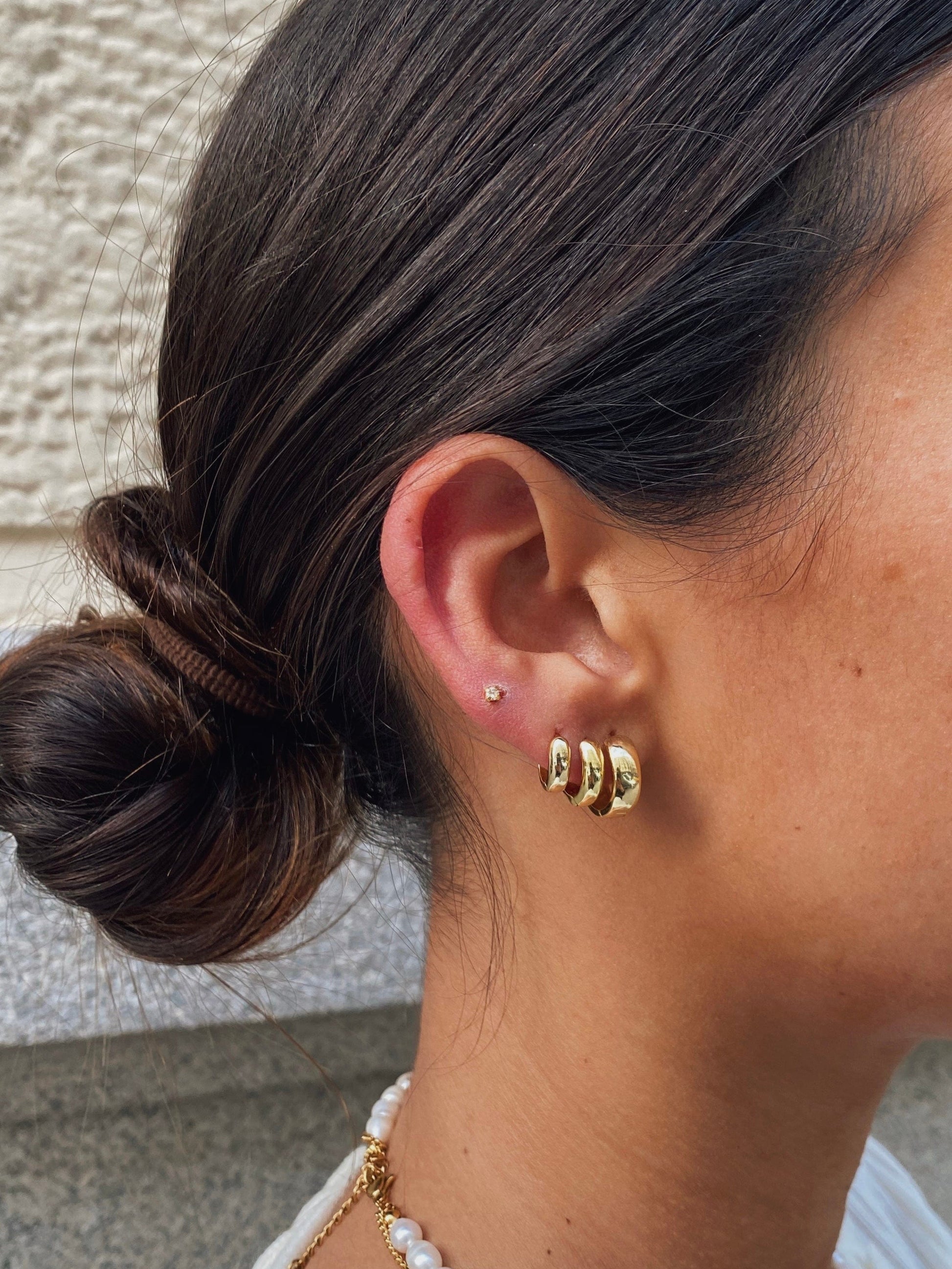 heylove PENDIENTES PENDIENTES CASUAL HOOPS 14 MM