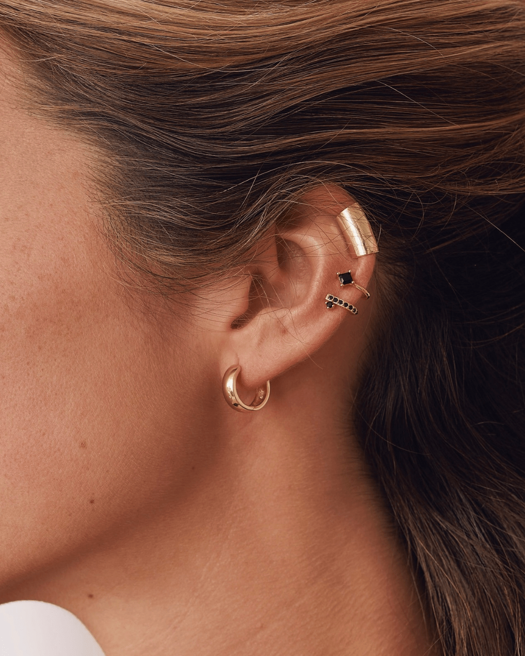 heylove PENDIENTES PENDIENTES CASUAL HOOPS 14 MM