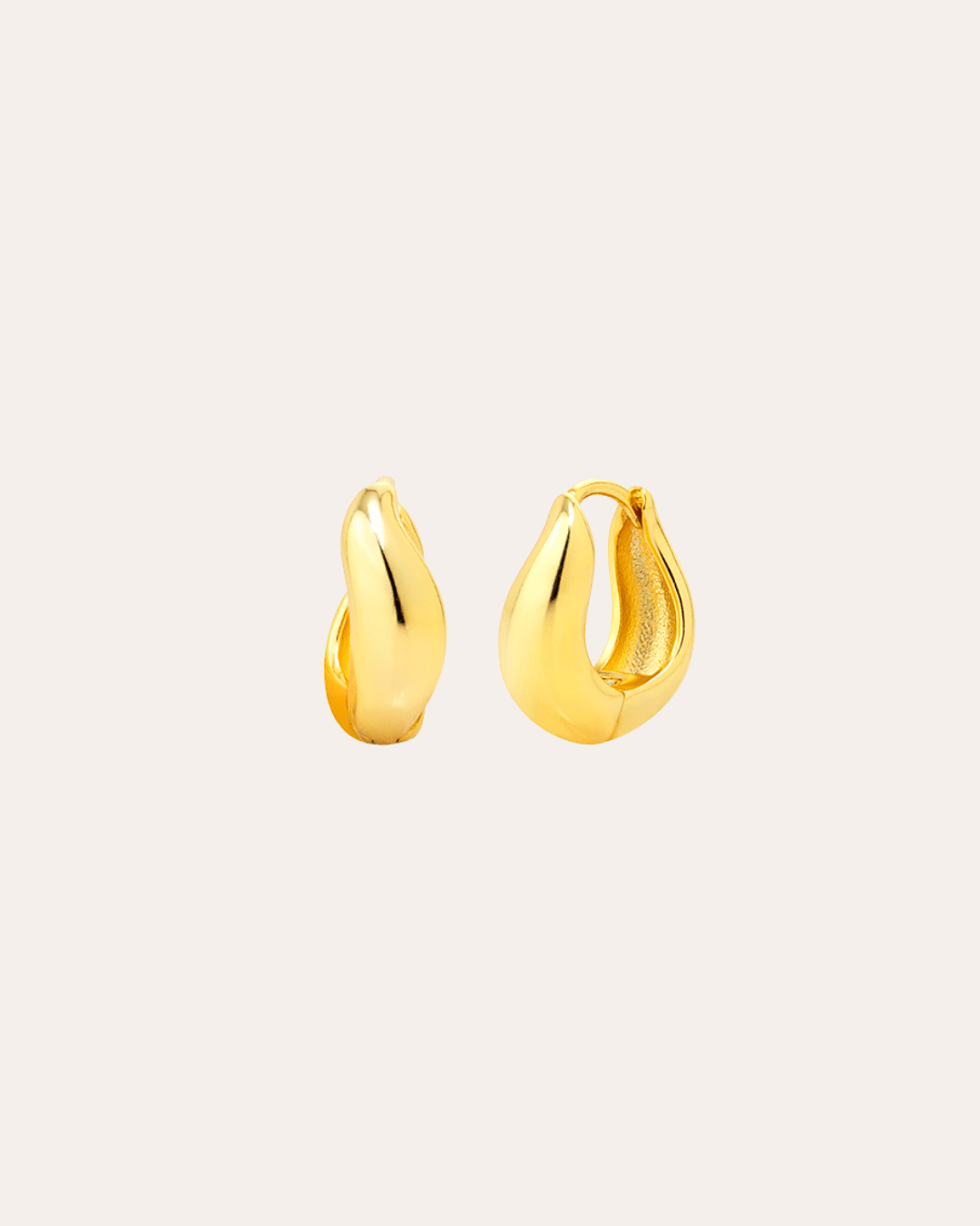 heylove PENDIENTES PENDIENTES CURVY BOLD 13/15 MM