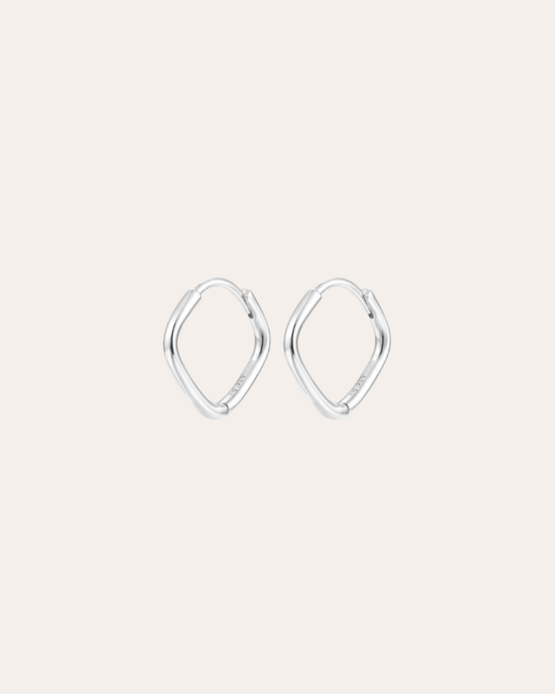 heylove PENDIENTES PENDIENTES DIAMOND HOOPS 11/14/17/20 MM