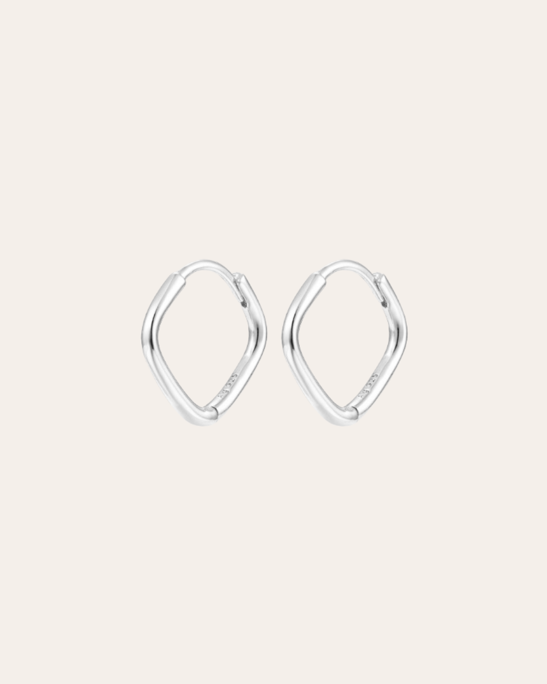 heylove PENDIENTES PENDIENTES DIAMOND HOOPS 11/14/17/20 MM