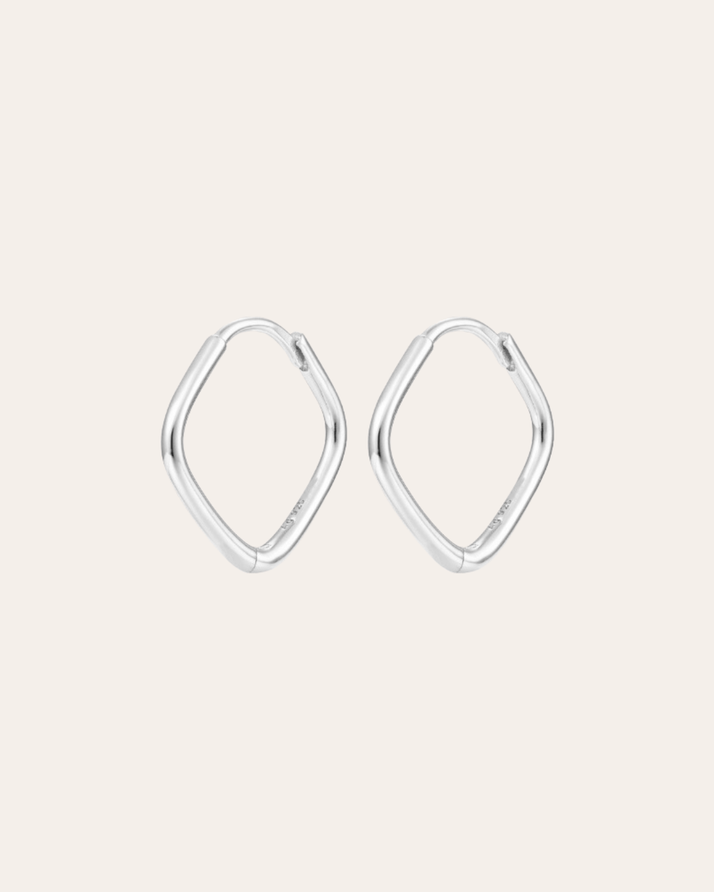 heylove PENDIENTES PENDIENTES DIAMOND HOOPS 11/14/17/20 MM
