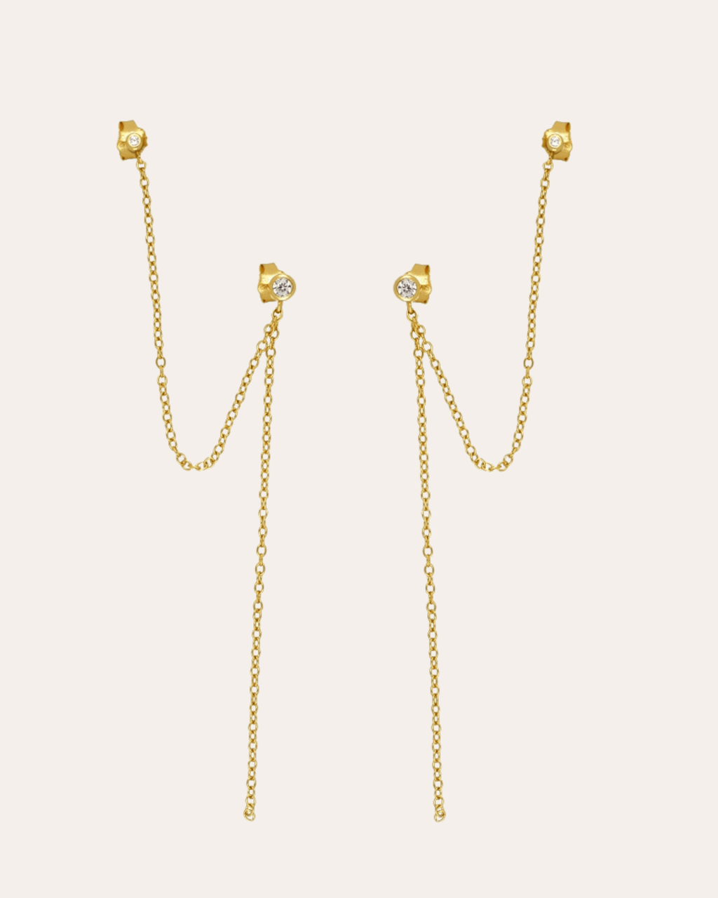 heylove PENDIENTES PENDIENTES DOT CADENAS