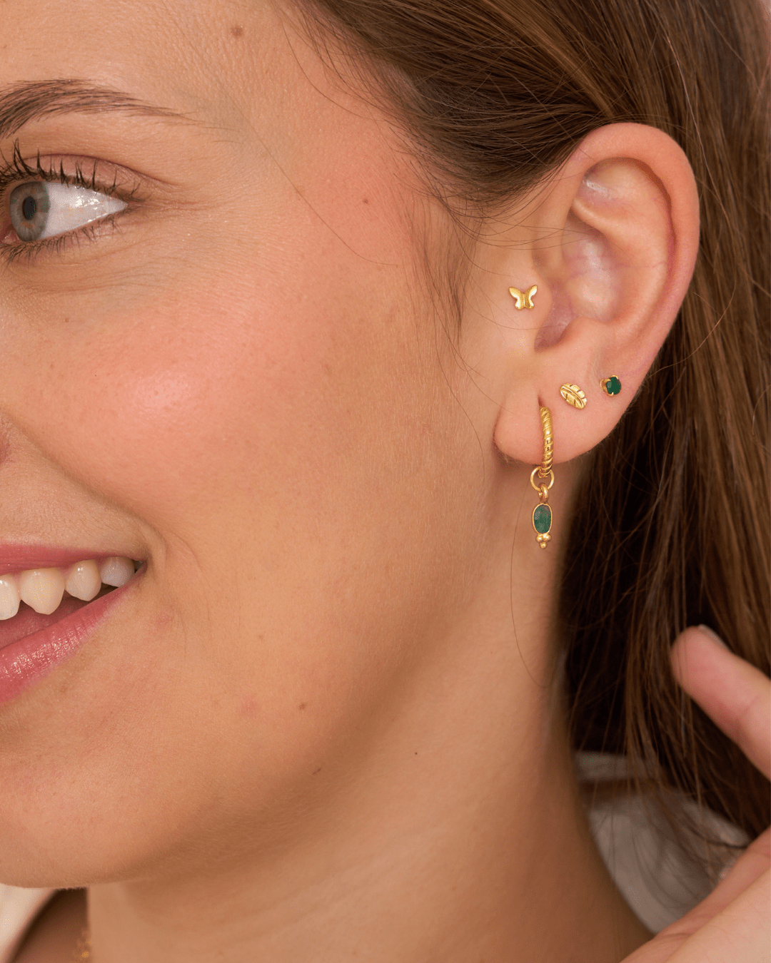 heylove PENDIENTES PENDIENTES DOT MINERAL