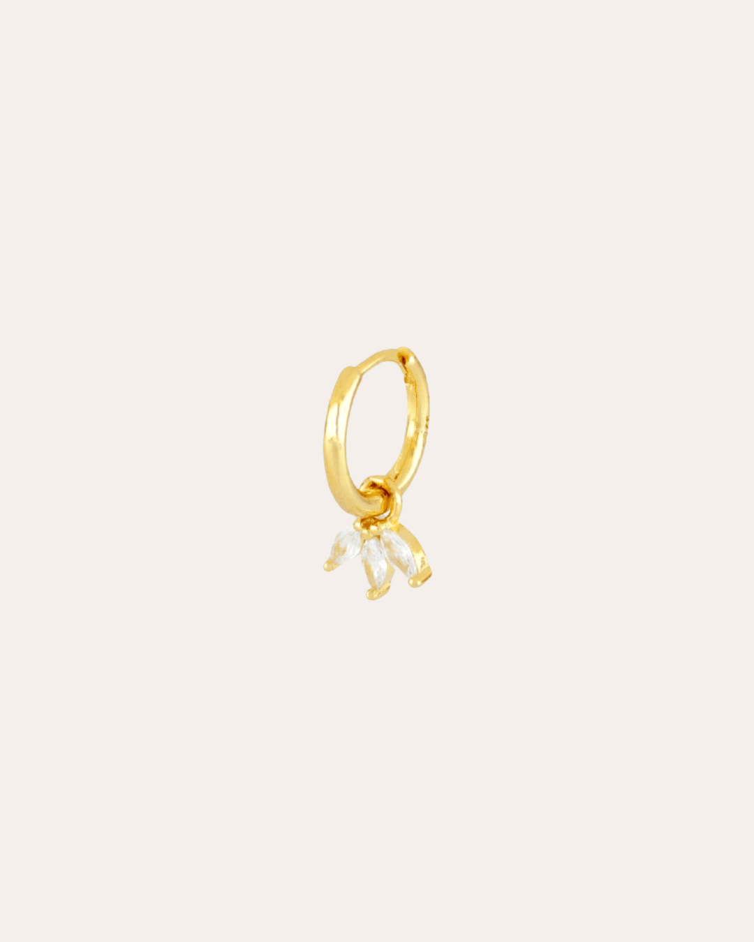 heylove PENDIENTES PENDIENTES FLOWER DROP HOOPS