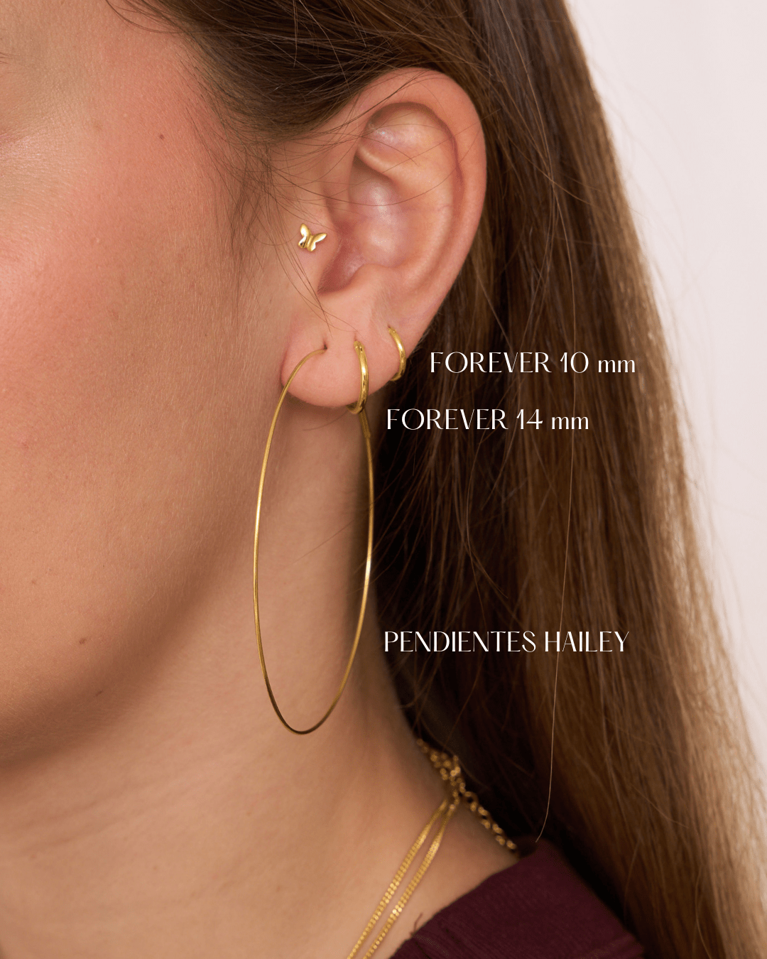 heylove PENDIENTES PENDIENTES FOREVER 14 MM