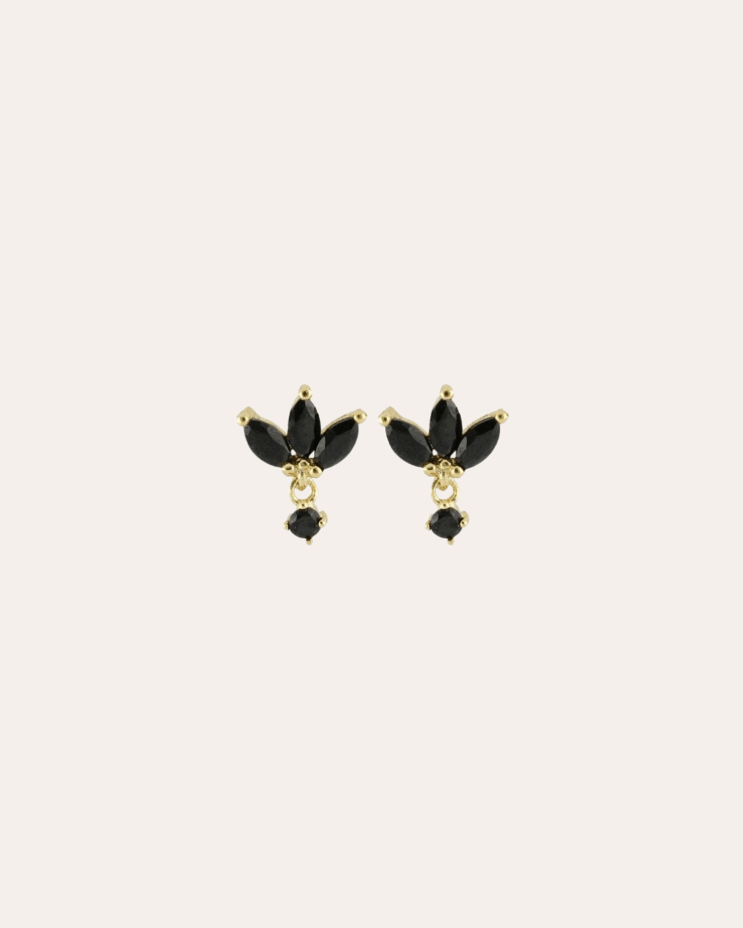 heylove PENDIENTES PENDIENTES HALF FLOWER DROP