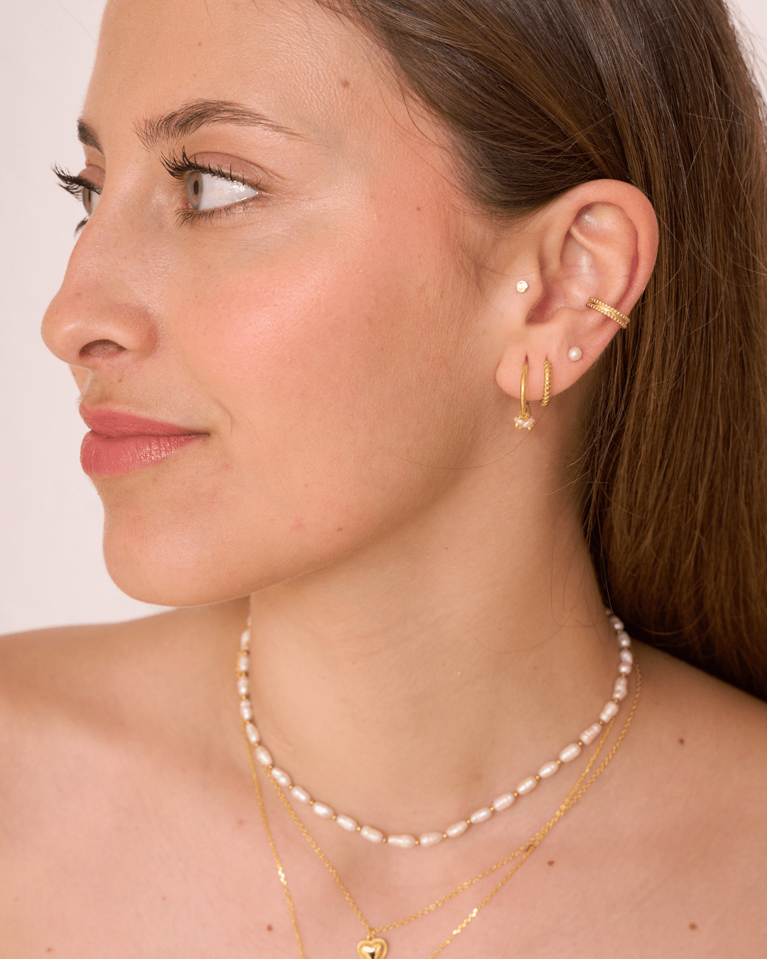 heylove PENDIENTES PENDIENTES ISLA PERLA