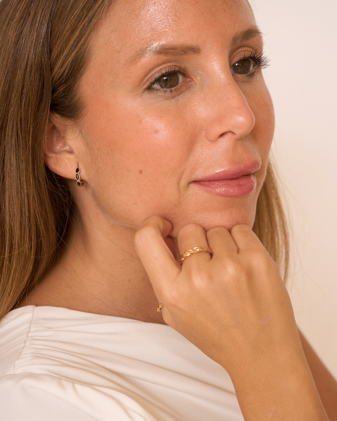heylove PENDIENTES PENDIENTES MARQUISE HOOPS