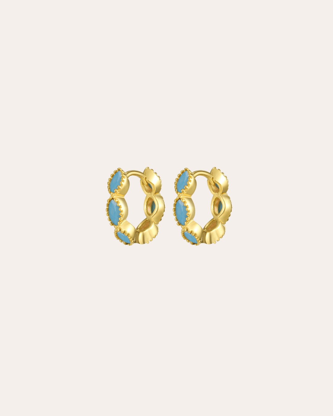 heylove PENDIENTES PENDIENTES MARQUISE HOOPS