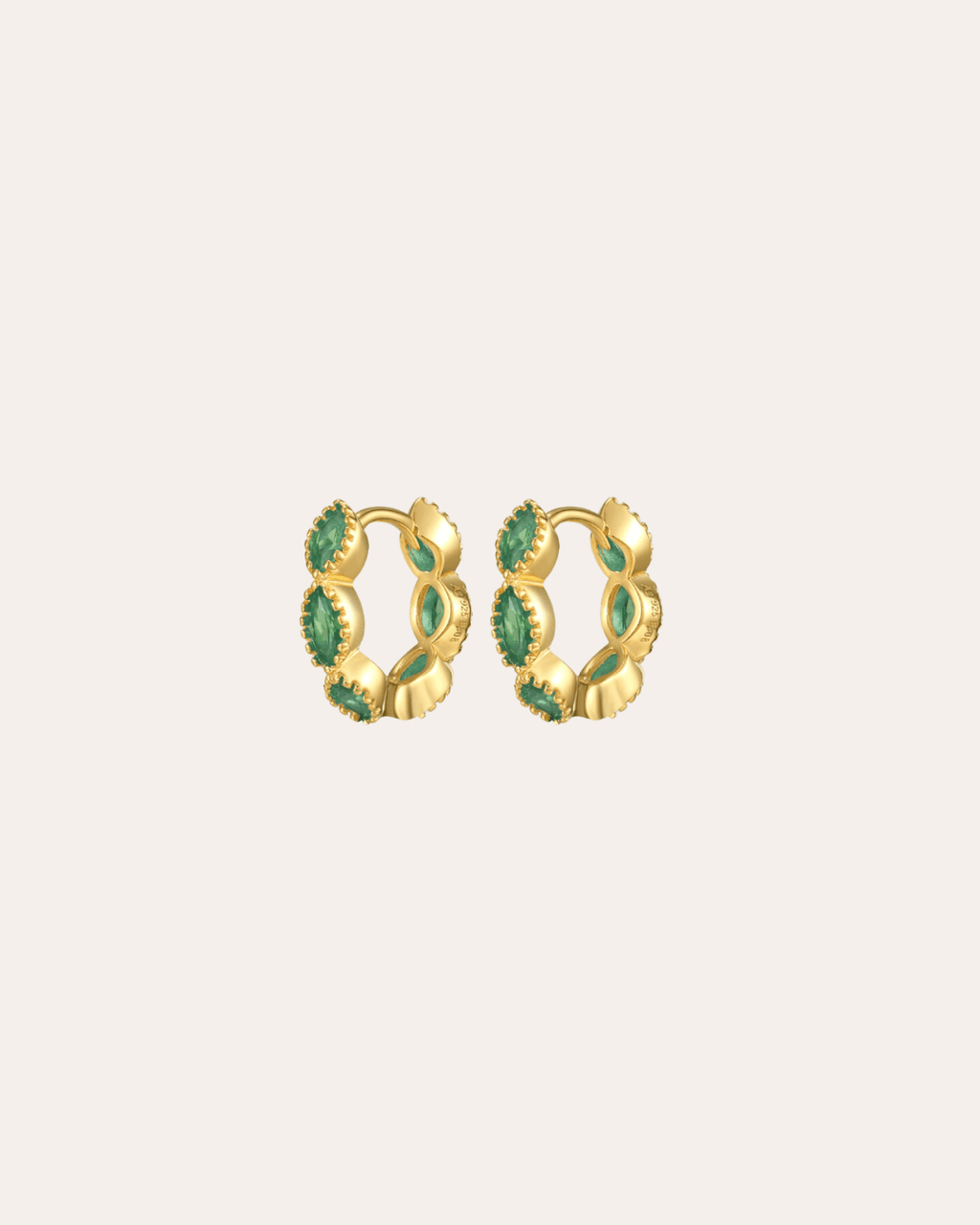 heylove PENDIENTES PENDIENTES MARQUISE HOOPS