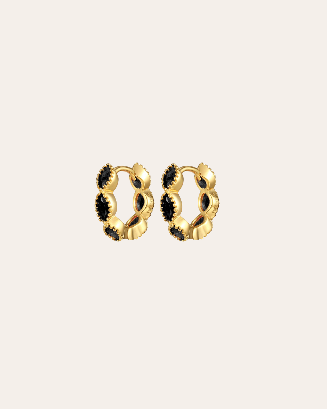 heylove PENDIENTES PENDIENTES MARQUISE HOOPS