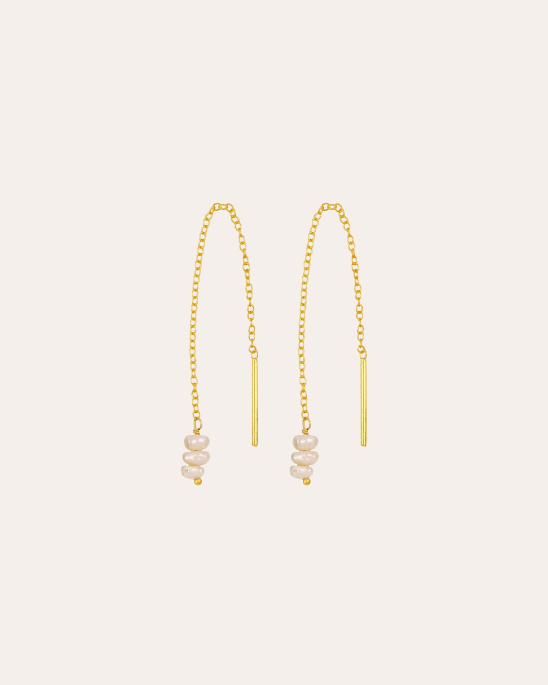 heylove PENDIENTES PENDIENTES MERMAID PERLA SIMPLE
