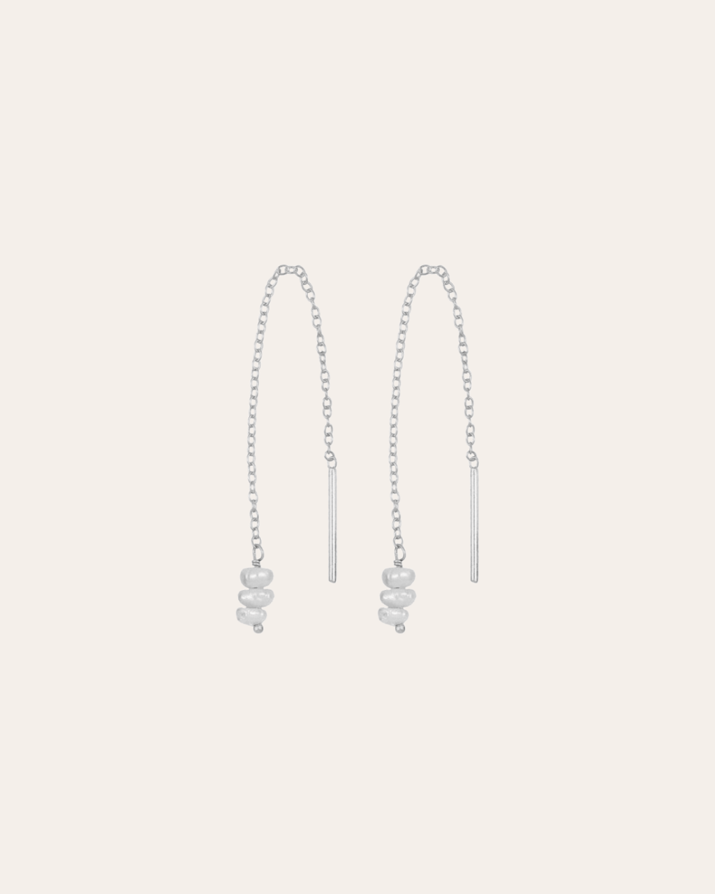 heylove PENDIENTES PENDIENTES MERMAID PERLA SIMPLE