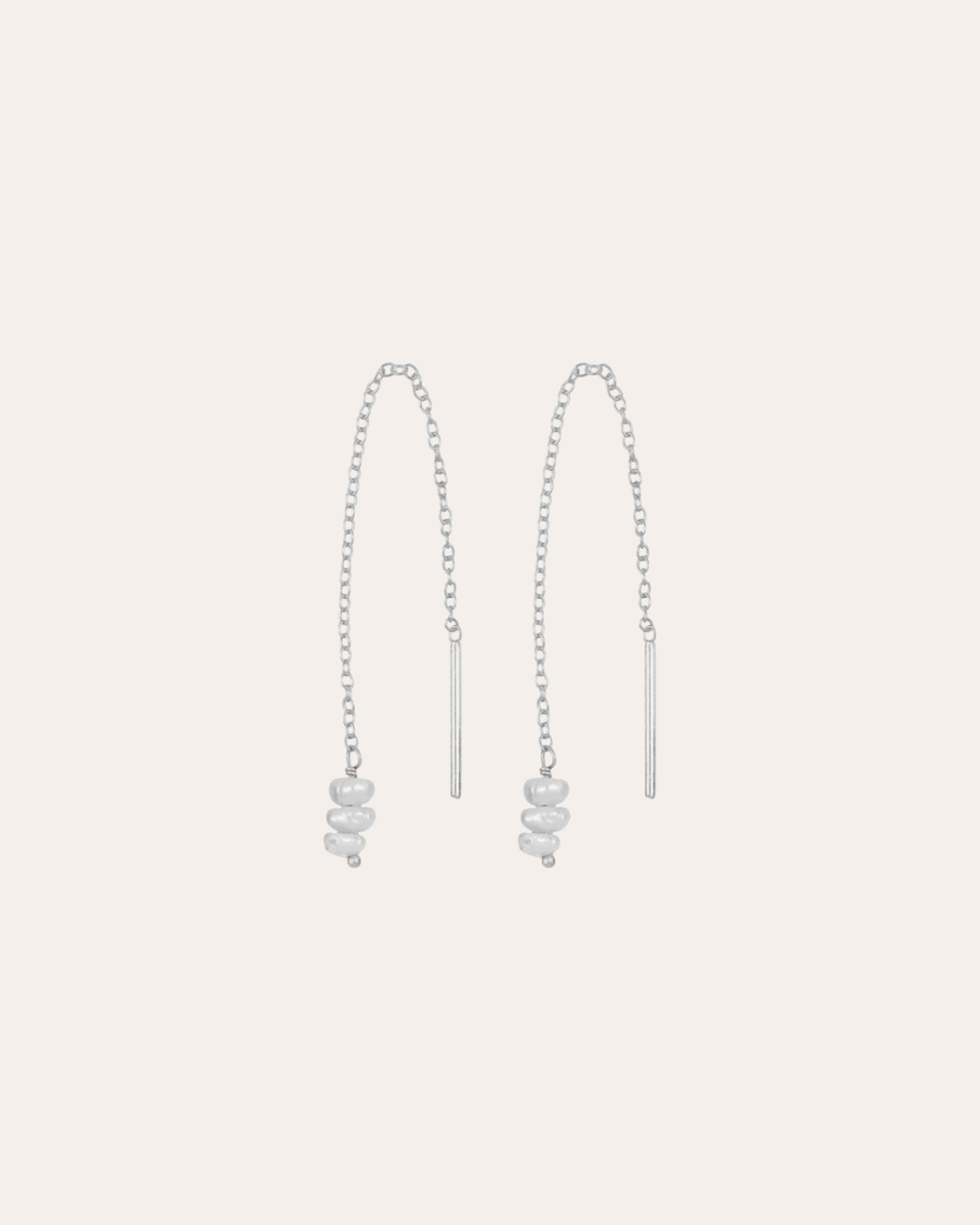 heylove PENDIENTES PENDIENTES MERMAID PERLA SIMPLE