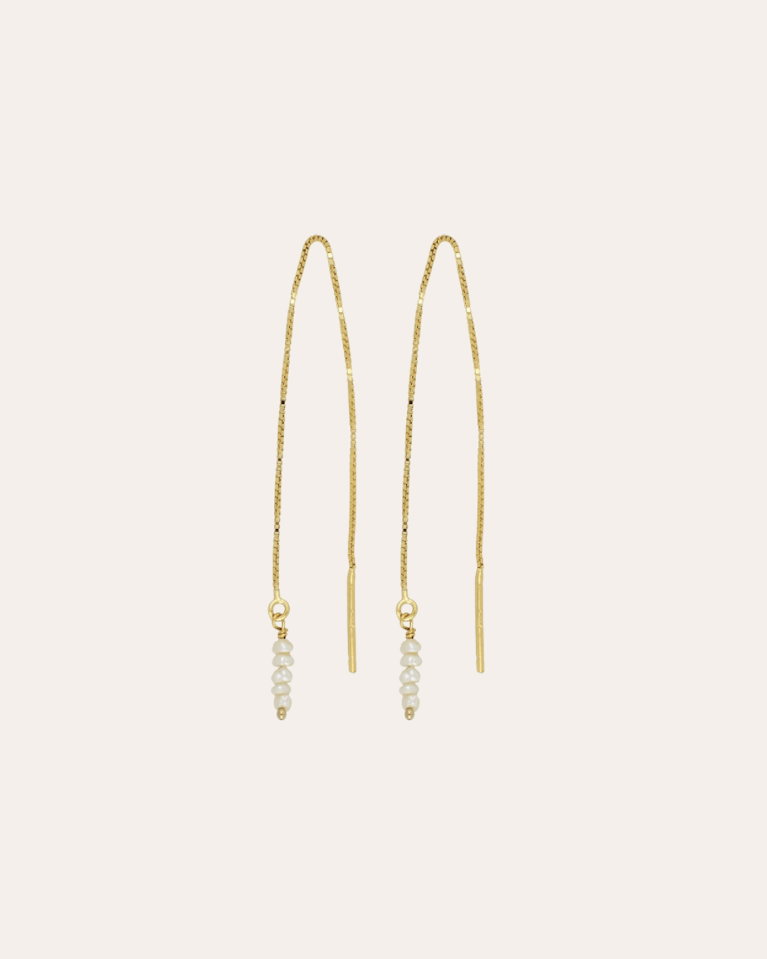 heylove PENDIENTES PENDIENTES MERMAID PERLA VENECIANA