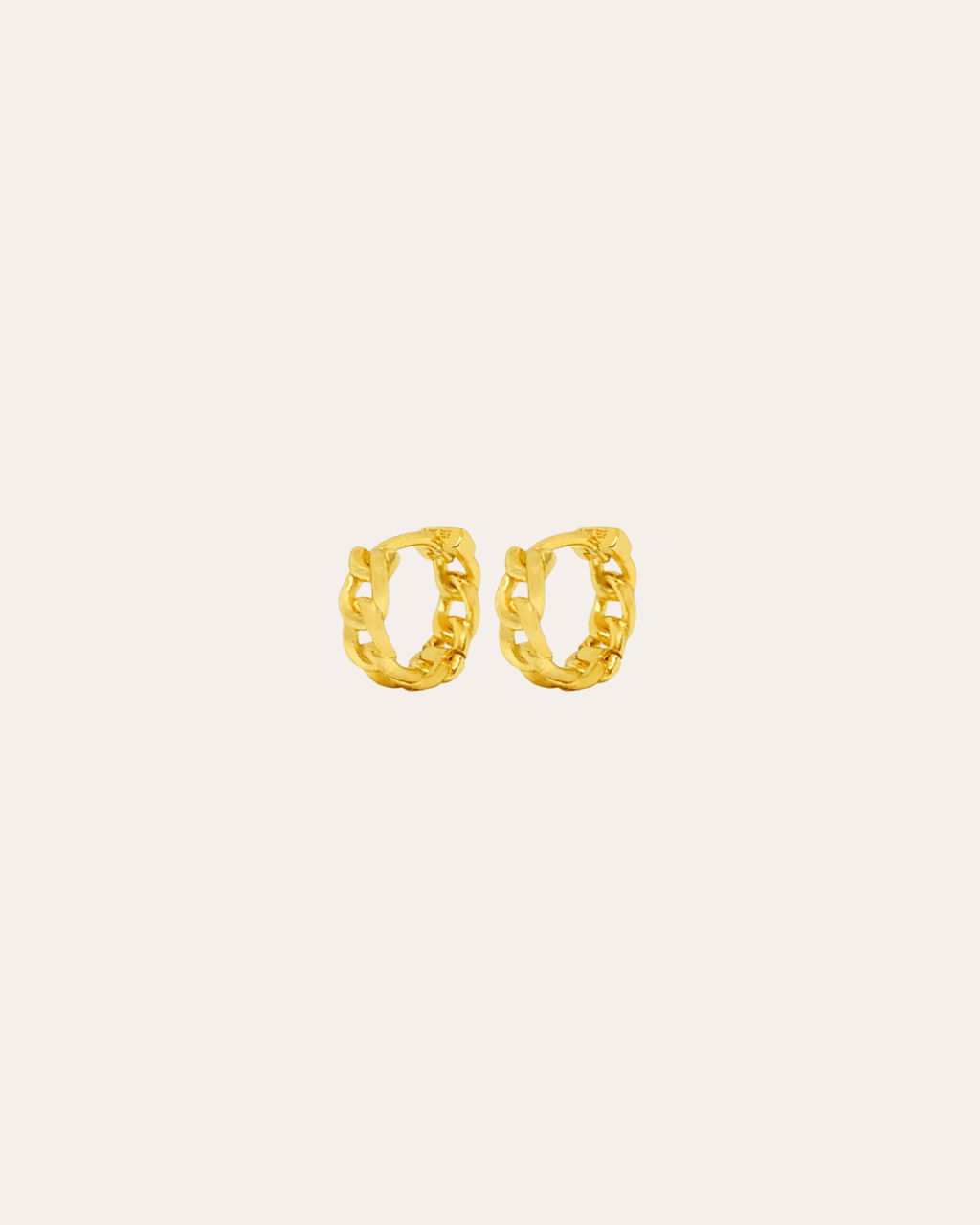 heylove PENDIENTES PENDIENTES MINI CHAIN HOOPS