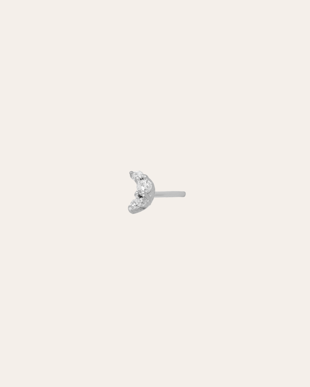 heylove PENDIENTES PENDIENTES MINI CZ MOON
