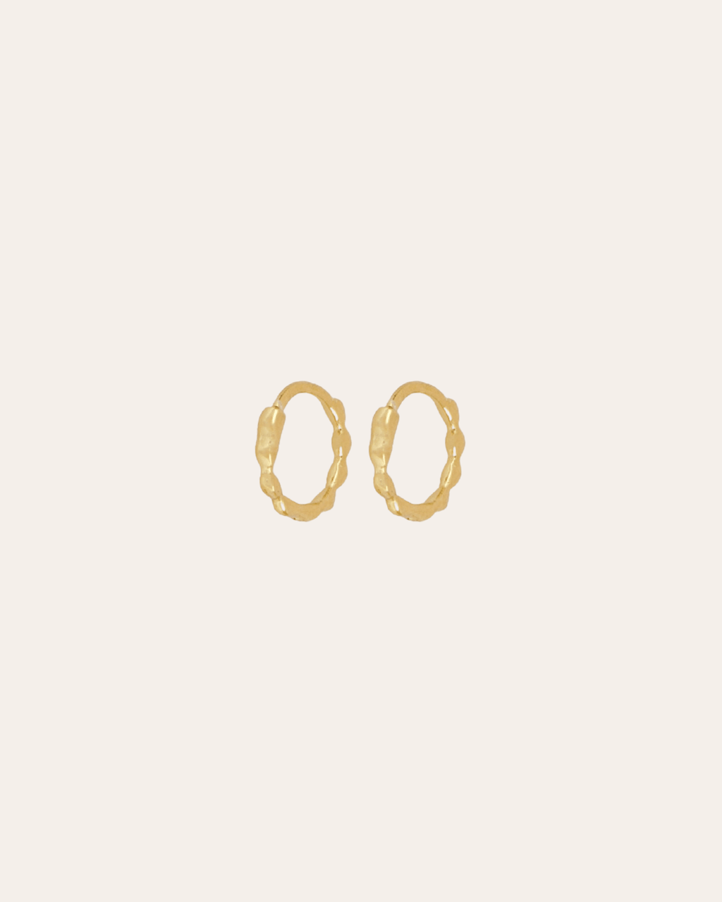 heylove PENDIENTES PENDIENTES MINI GRAIN HOOPS