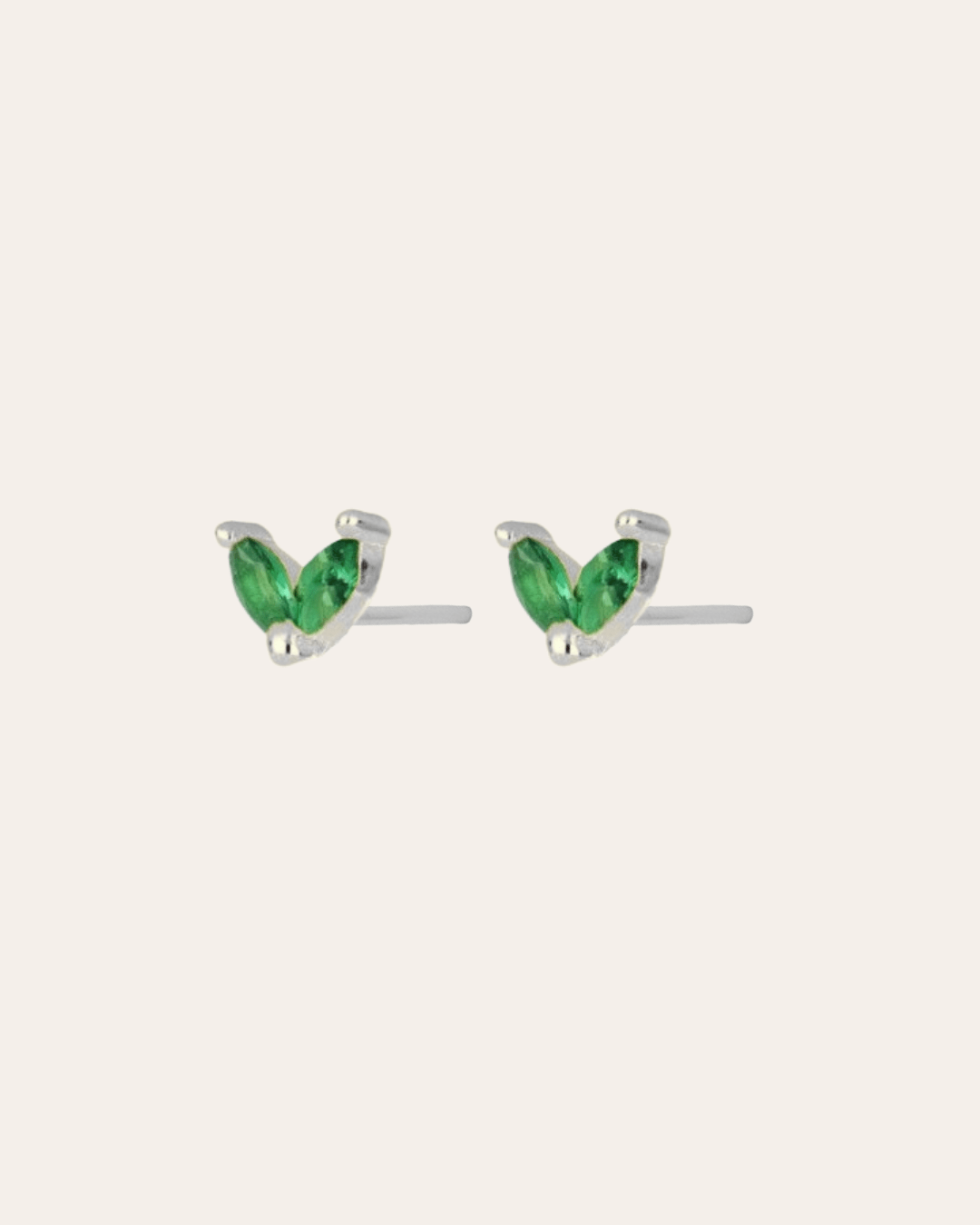 heylove PENDIENTES PENDIENTES MINI HALF FLOWER
