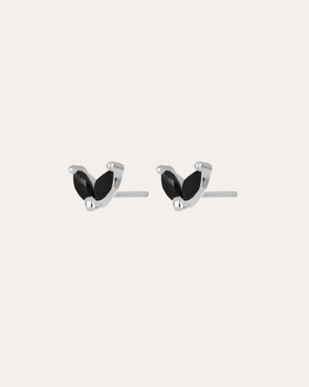 heylove PENDIENTES PENDIENTES MINI HALF FLOWER