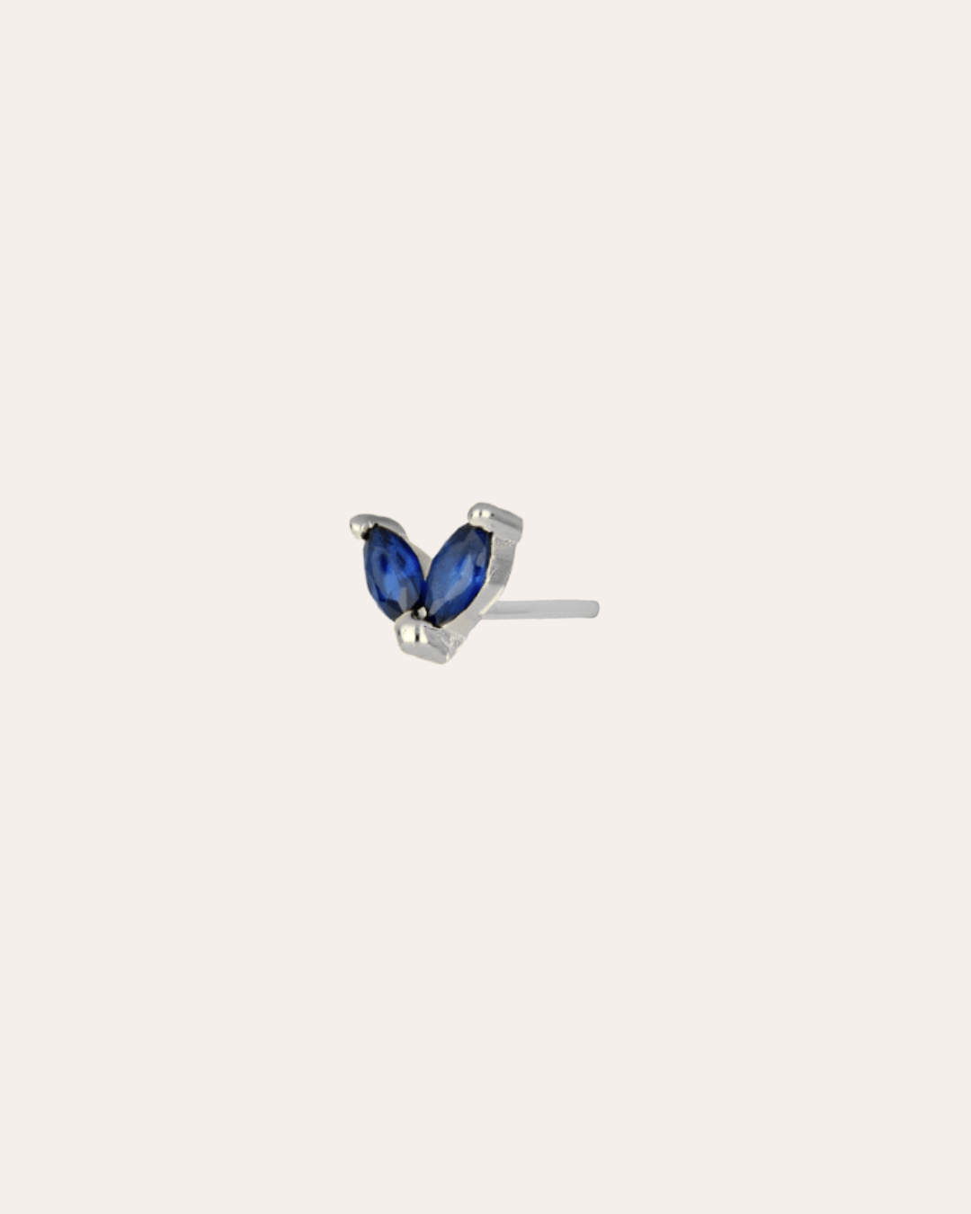 heylove PENDIENTES PENDIENTES MINI HALF FLOWER