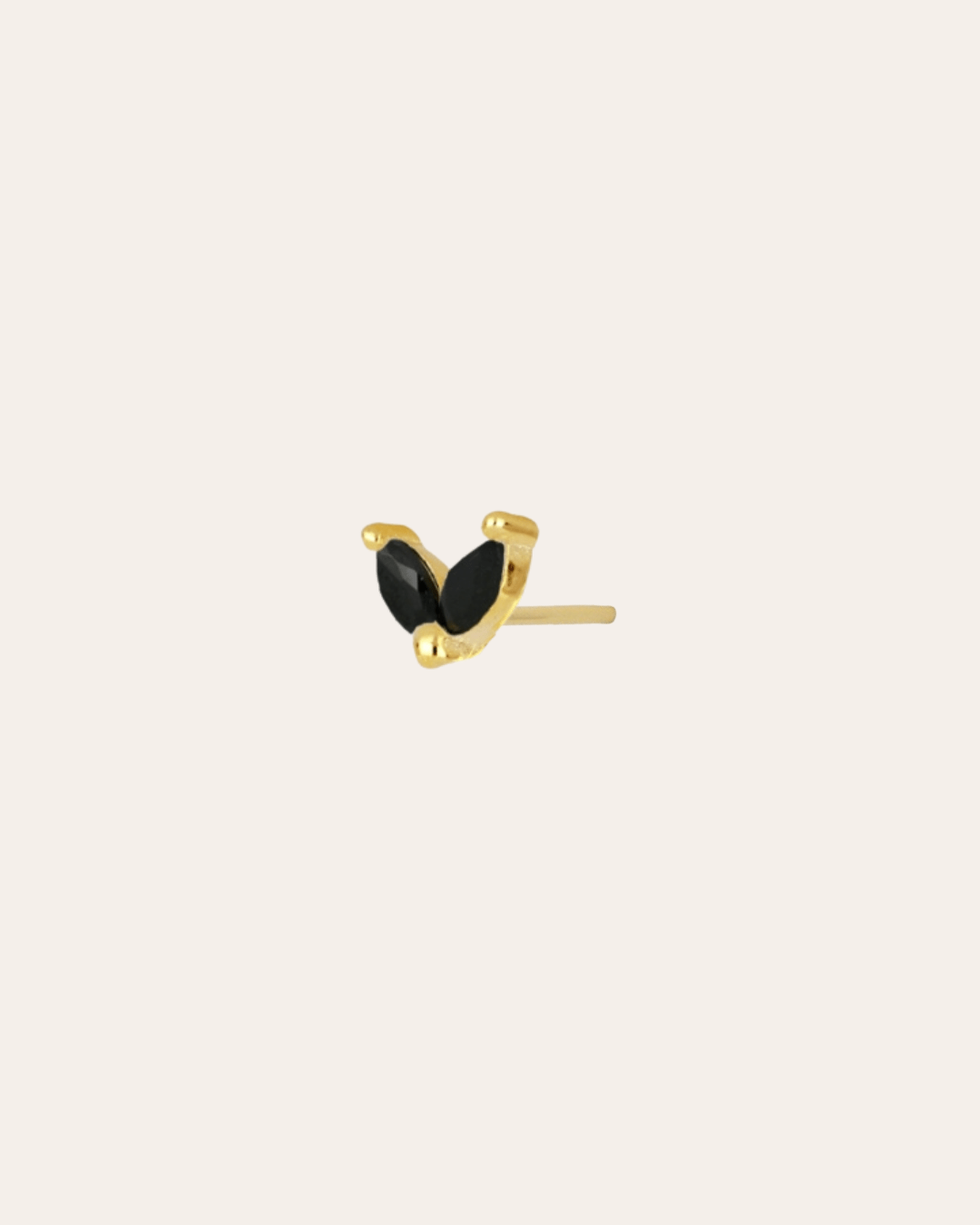 heylove PENDIENTES PENDIENTES MINI HALF FLOWER