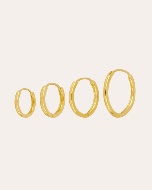 heylove PENDIENTES PENDIENTES MINI HOOPS 11/13/15/18 MM