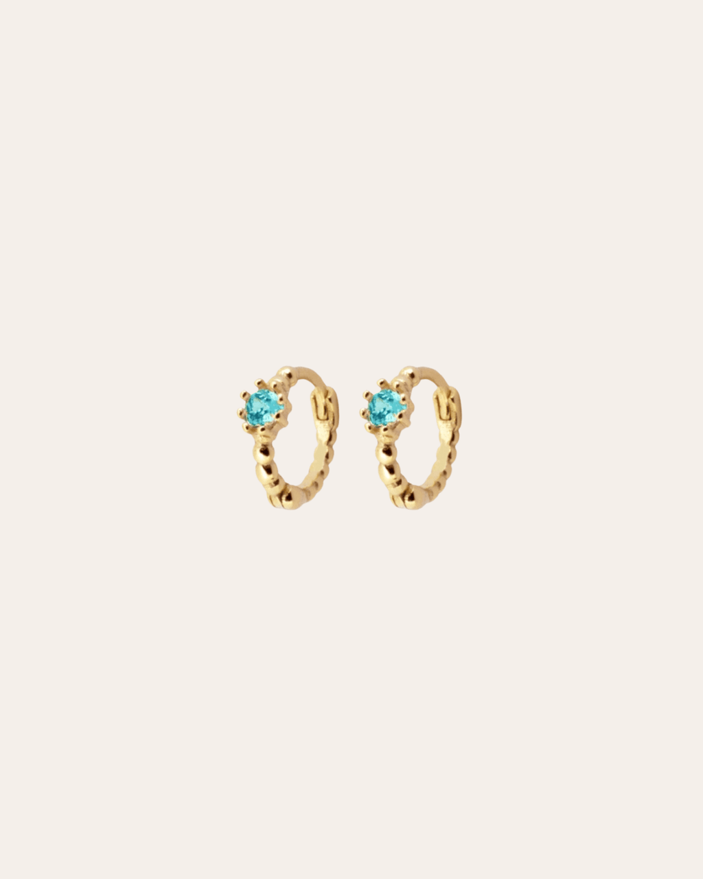 heylove PENDIENTES PENDIENTES MINI HOOPS DOT