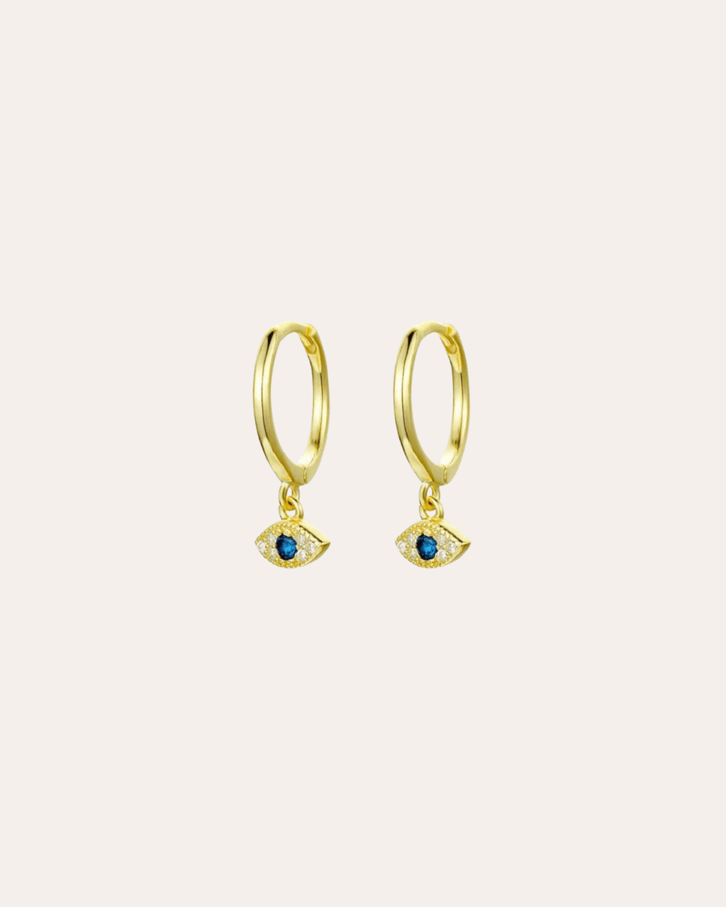 heylove PENDIENTES PENDIENTES MINI HOOPS EYES CZ