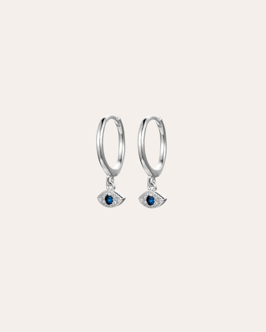 heylove PENDIENTES PENDIENTES MINI HOOPS EYES CZ