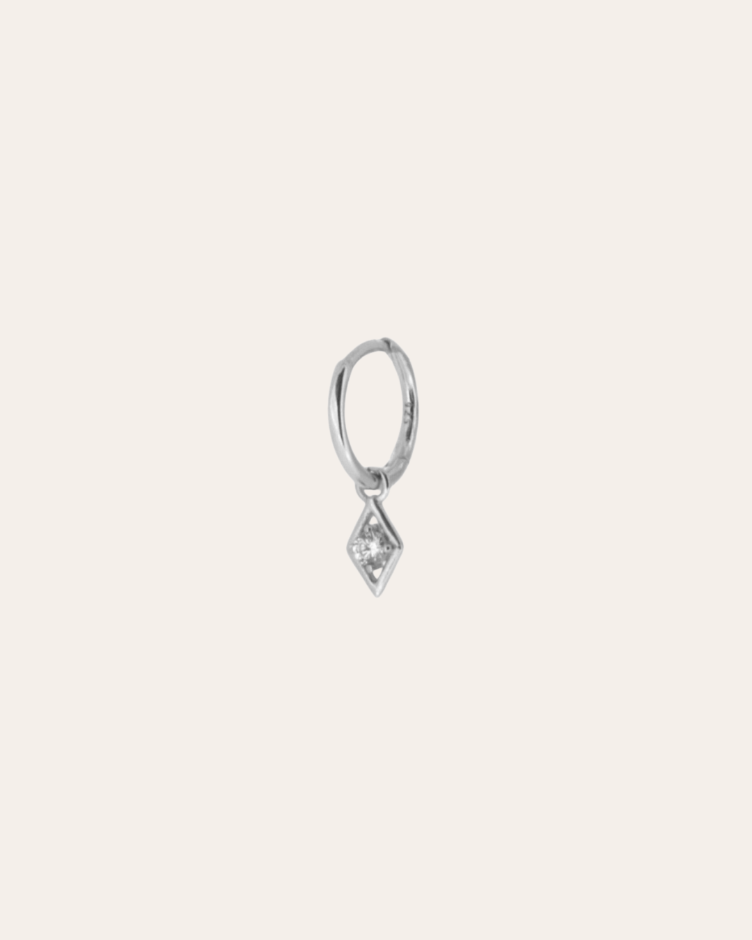 heylove PENDIENTES PENDIENTES MINI HOOPS ROMBO
