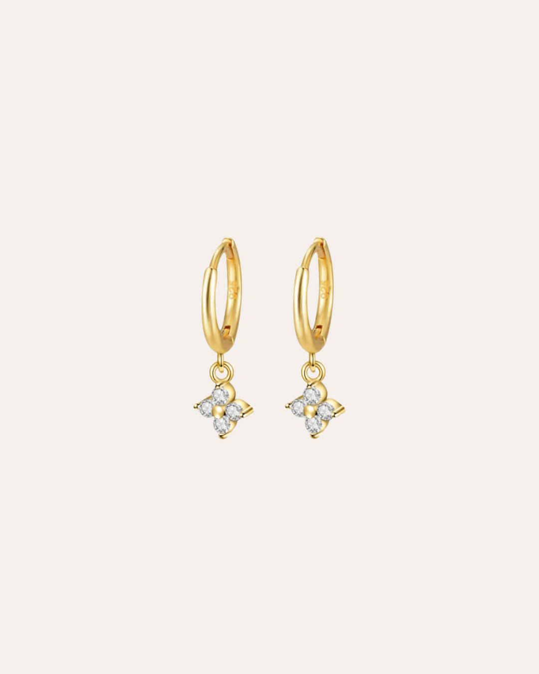 heylove PENDIENTES PENDIENTES MINI HOOPS SQUARE
