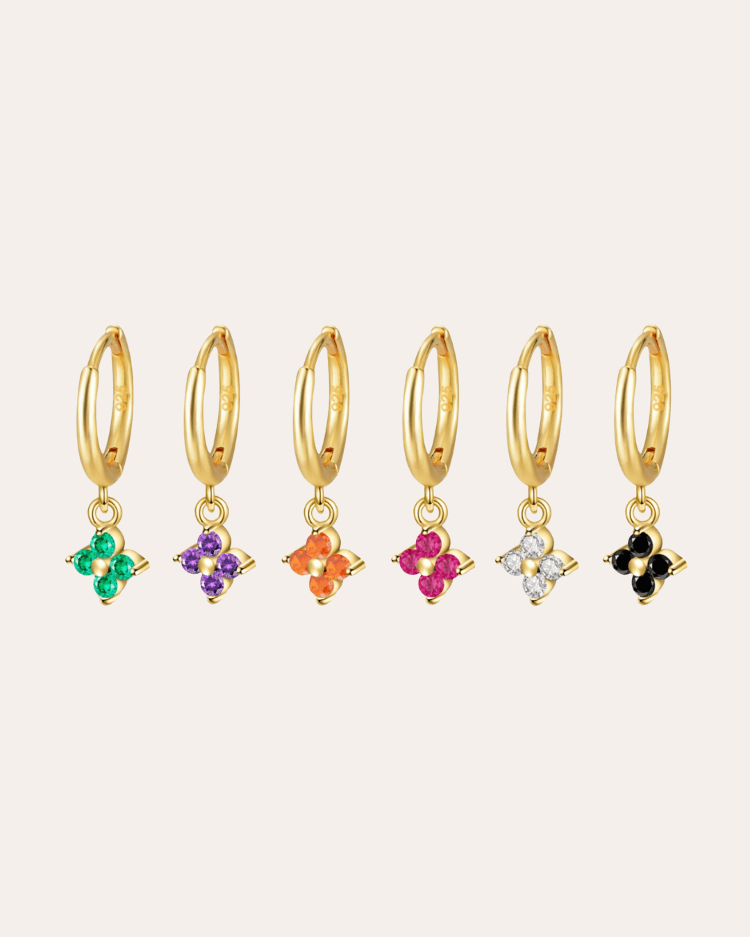 heylove PENDIENTES PENDIENTES MINI HOOPS SQUARE