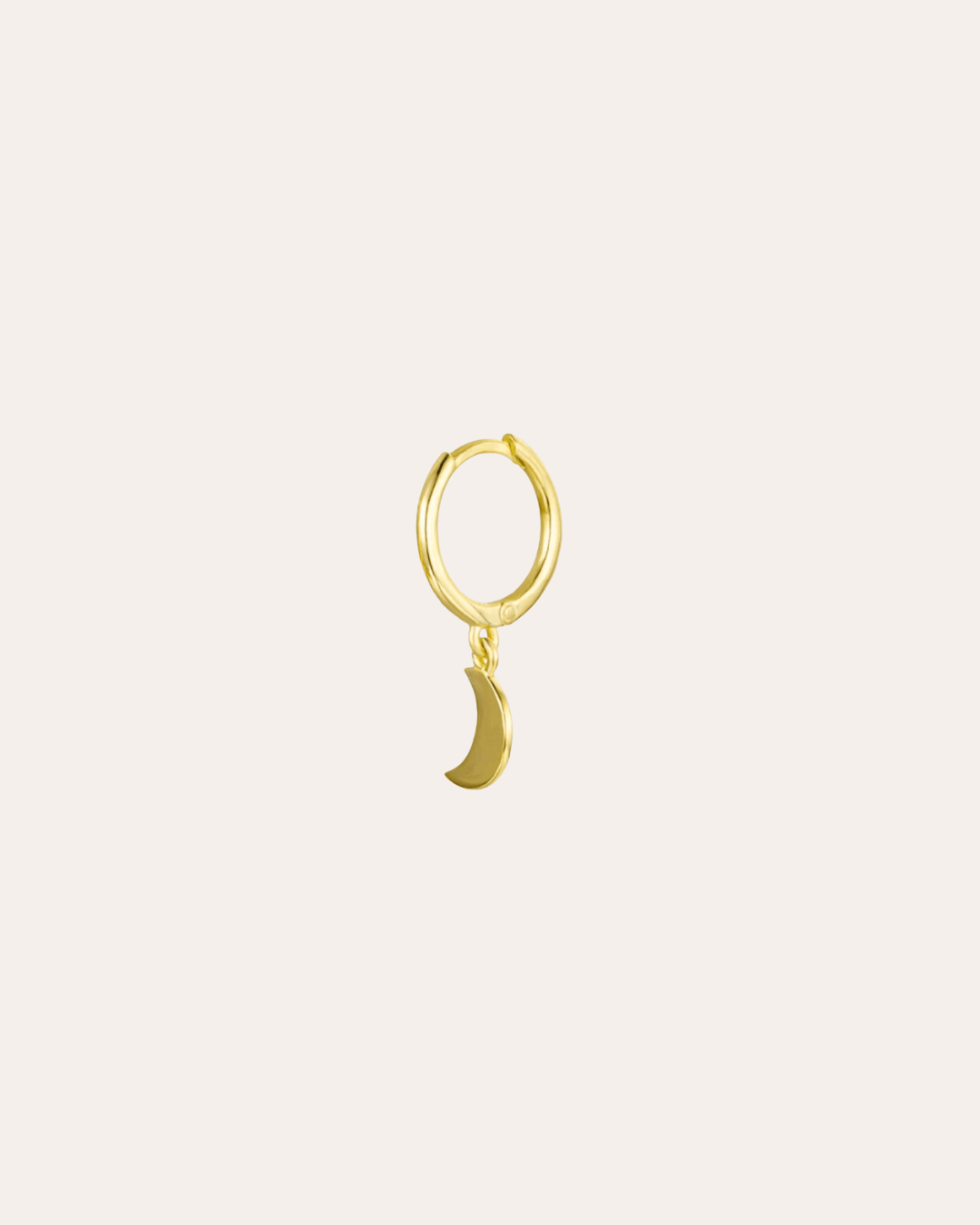 heylove PENDIENTES PENDIENTES MINI LUNA HOOPS